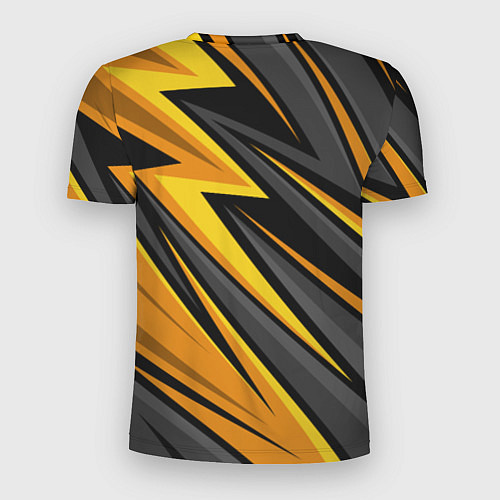 Мужская спорт-футболка Fnatic - киберспорт желтый / 3D-принт – фото 2