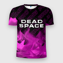 Футболка спортивная мужская Dead Space pro gaming: символ сверху, цвет: 3D-принт