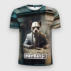 Мужская спорт-футболка Payday 3 dog