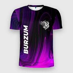 Футболка спортивная мужская Burzum violet plasma, цвет: 3D-принт