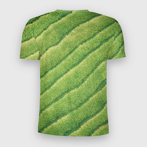 Мужская спорт-футболка Травяной паттерн / 3D-принт – фото 2