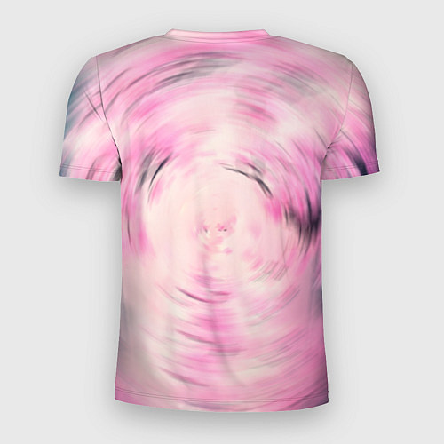 Мужская спорт-футболка Скелет в худи с цветами / 3D-принт – фото 2