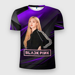 Мужская спорт-футболка Rose Blackpink