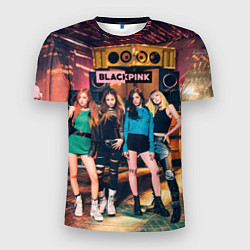 Мужская спорт-футболка Blackpink girls poster