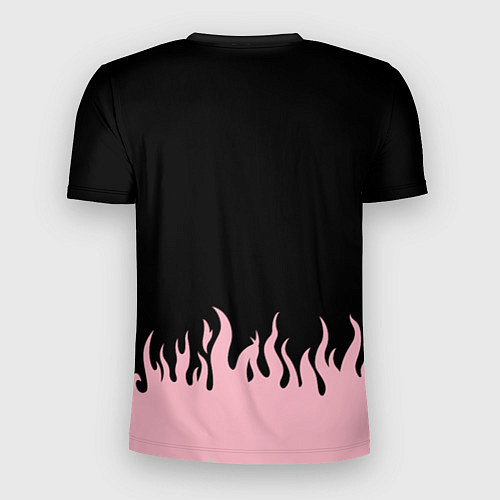 Мужская спорт-футболка Blackpink - flames / 3D-принт – фото 2