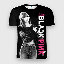 Мужская спорт-футболка Blackpink Beautiful Lisa