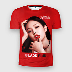 Мужская спорт-футболка Blackpink Beautiful Jennie