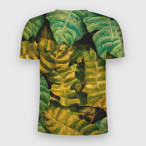Мужская спорт-футболка Обезьяна в джунглях / 3D-принт – фото 2