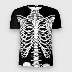Мужская спорт-футболка Skeleton ribs