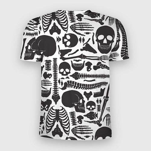 Мужская спорт-футболка Human osteology / 3D-принт – фото 2
