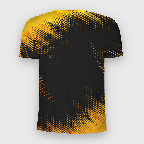 Мужская спорт-футболка Akira - gold gradient / 3D-принт – фото 2