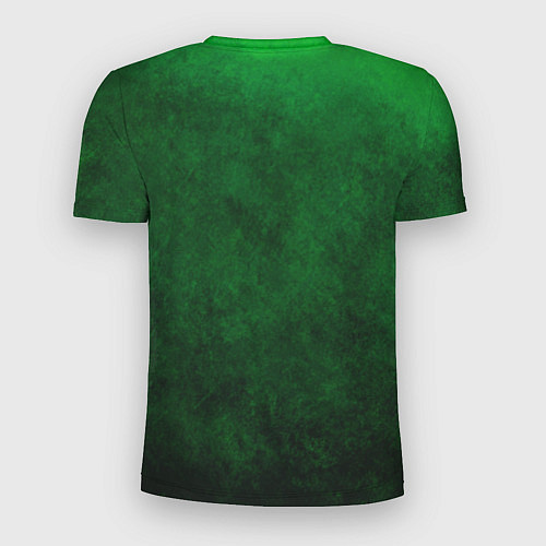 Мужская спорт-футболка Токсичный градиент / 3D-принт – фото 2