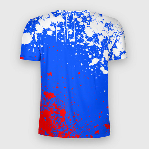 Мужская спорт-футболка Триколор рф и герб / 3D-принт – фото 2