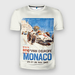 Футболка спортивная мужская Монако - Гран-при, цвет: 3D-принт