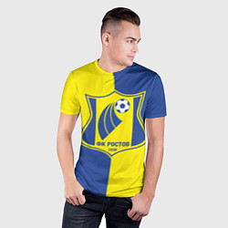 Футболка спортивная мужская Футбольный Клуб Ростов, цвет: 3D-принт — фото 2