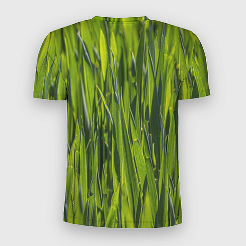 Мужская спорт-футболка Ландшафт зелень / 3D-принт – фото 2