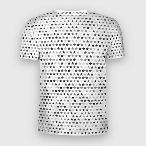 Мужская спорт-футболка Thousand Foot Krutch glitch на светлом фоне / 3D-принт – фото 2