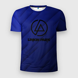 Мужская спорт-футболка Linkin park лого градиент