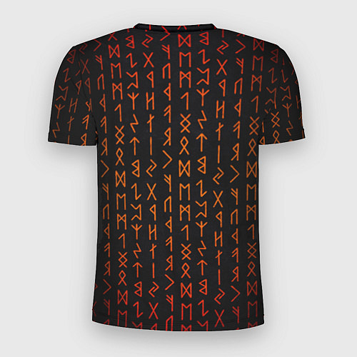 Мужская спорт-футболка Руны - паттерн / 3D-принт – фото 2