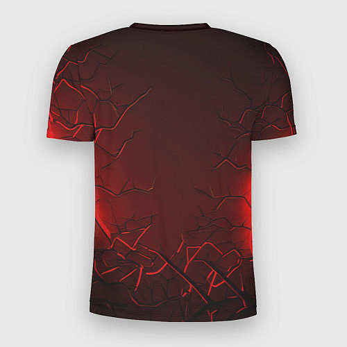 Мужская спорт-футболка Baldurs Gate 3 logo red / 3D-принт – фото 2