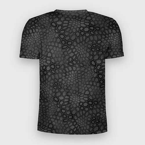 Мужская спорт-футболка Baldurs Gate 3 logo dark black / 3D-принт – фото 2