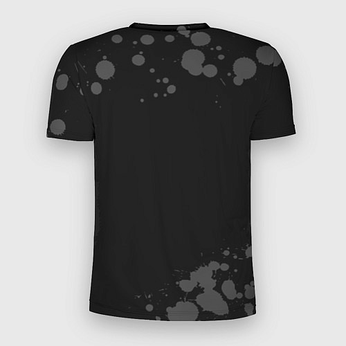 Мужская спорт-футболка Spirited Away glitch на темном фоне / 3D-принт – фото 2