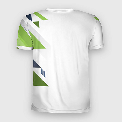 Мужская спорт-футболка Геометрическая абстракция вектор / 3D-принт – фото 2