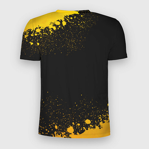 Мужская спорт-футболка Totoro - gold gradient / 3D-принт – фото 2