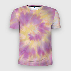 Мужская спорт-футболка Tie-Dye дизайн