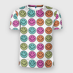 Мужская спорт-футболка Smiley face