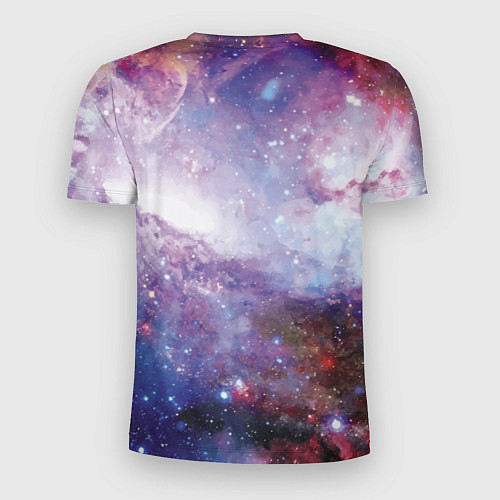 Мужская спорт-футболка Space leopard / 3D-принт – фото 2
