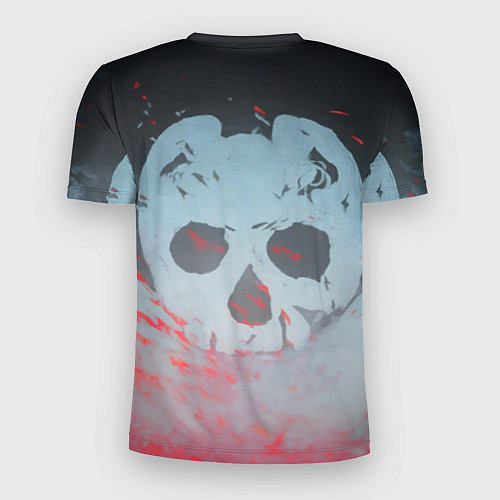 Мужская спорт-футболка Свирепый воин ниндзя / 3D-принт – фото 2