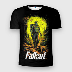 Мужская спорт-футболка Fallout poster