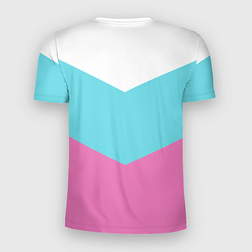 Мужская спорт-футболка Russia - barbie style / 3D-принт – фото 2