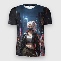 Футболка спортивная мужская Уличная хулиганка, цвет: 3D-принт