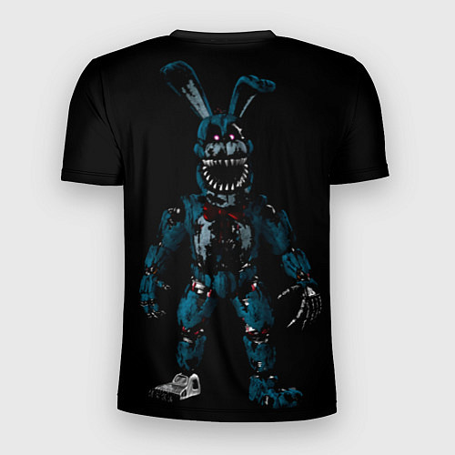 Мужская спорт-футболка Бонни во тьме / 3D-принт – фото 2