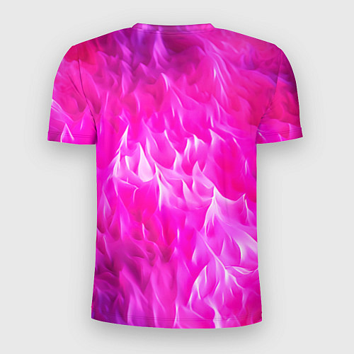 Мужская спорт-футболка Pink texture / 3D-принт – фото 2