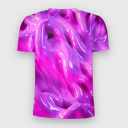 Мужская спорт-футболка Розовая слизь / 3D-принт – фото 2