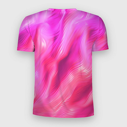 Мужская спорт-футболка Pink abstract texture / 3D-принт – фото 2