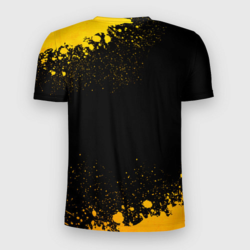 Мужская спорт-футболка Hitman - gold gradient / 3D-принт – фото 2