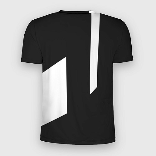 Мужская спорт-футболка Ведьмак линии киберпанк / 3D-принт – фото 2