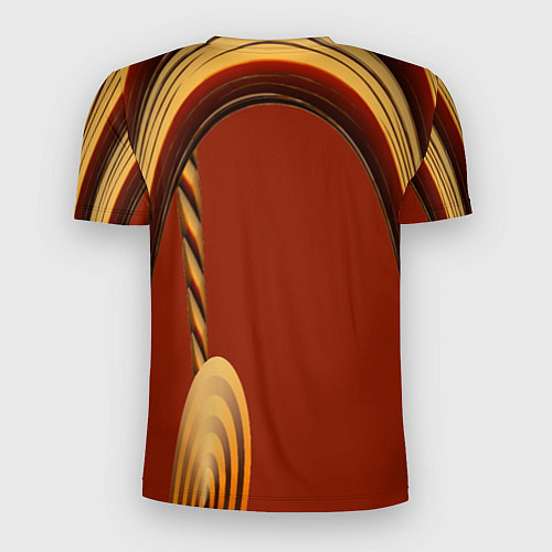 Мужская спорт-футболка Древесные изгибы / 3D-принт – фото 2