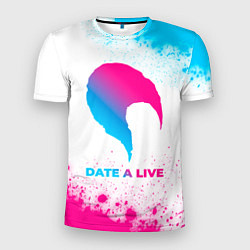 Футболка спортивная мужская Date A Live neon gradient style, цвет: 3D-принт