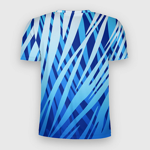 Мужская спорт-футболка Volkswagen - синий камуфляж / 3D-принт – фото 2