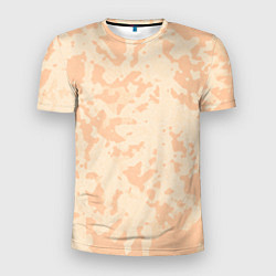 Мужская спорт-футболка Паттерн бледно-оранжевый