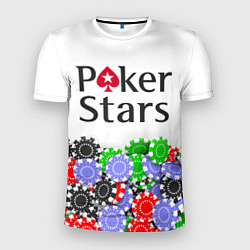 Футболка спортивная мужская Poker - игра для удачливых, цвет: 3D-принт