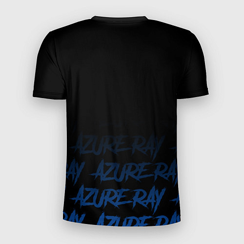 Мужская спорт-футболка Azure ray / 3D-принт – фото 2