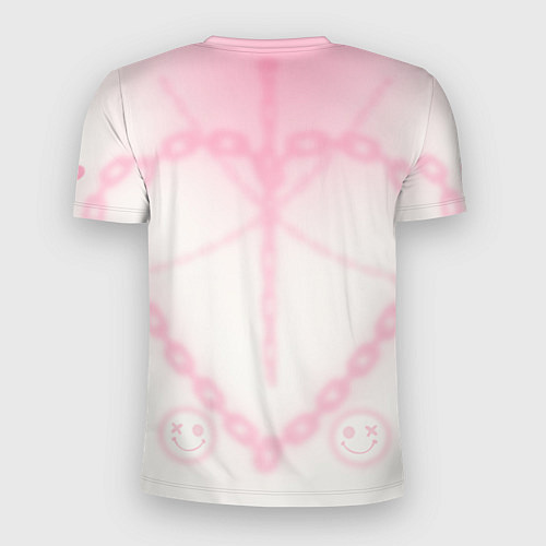 Мужская спорт-футболка Сердце на цепях / 3D-принт – фото 2