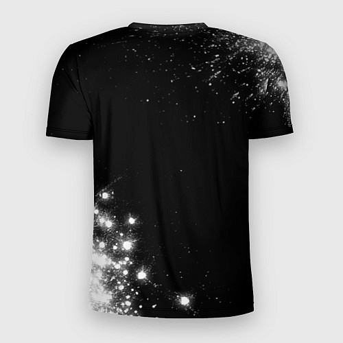 Мужская спорт-футболка Бармен из России и герб РФ вертикально / 3D-принт – фото 2