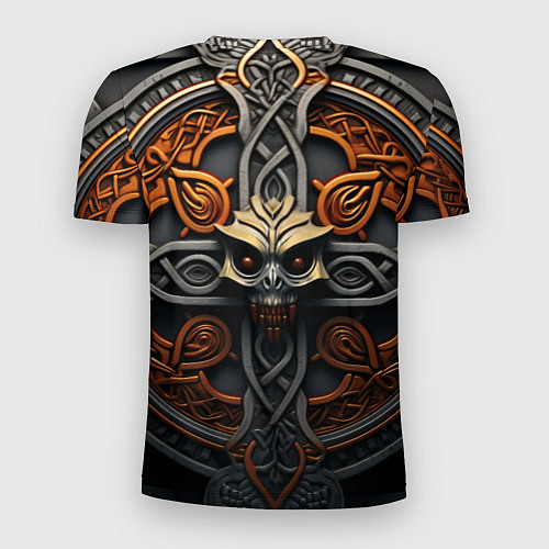 Мужская спорт-футболка Орнамент в викингском стиле / 3D-принт – фото 2